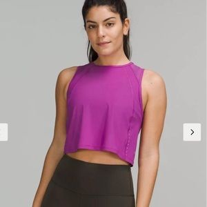 Lululemon Sculpt Cropped Tank